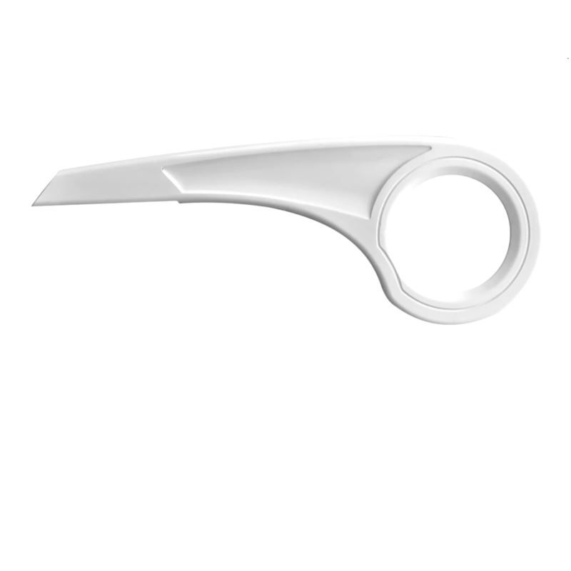 Chain guard Polypropylene white
