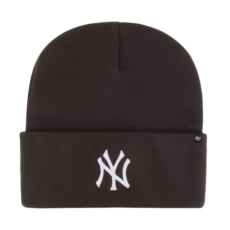 New York Yankees Brown Beanie B-HYMKR17ACE-BWH 15121348
