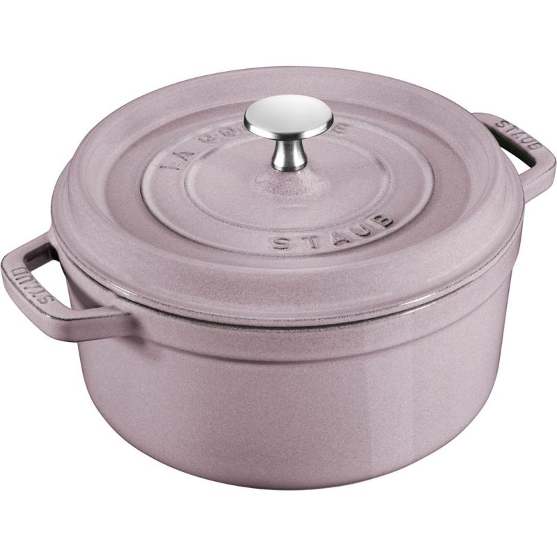 Staub Round Cast-Iron Pot – 2.2 l, Cherry Blossom