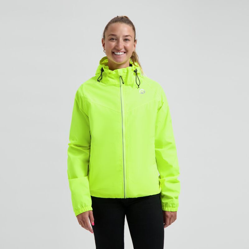 Rogelli Giacca rain core fluor