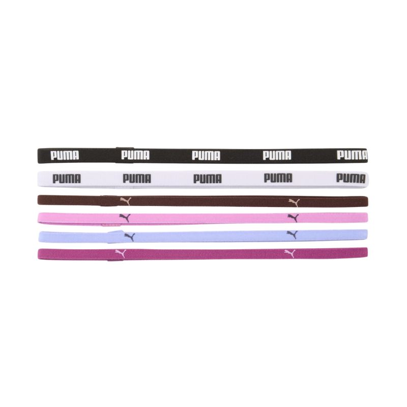Puma Sportbands Hair Bands, 6 pcs., 53452 29