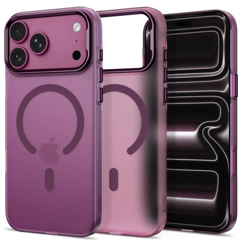 Tech-Protect MagZero MagSafe Case for iPhone 17 Pro Max / 18 Pro Max - Burgundy Matte
