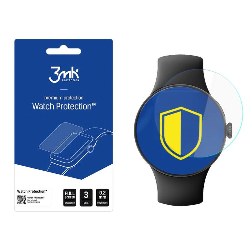 3mk Watch Protection ARC Smartwatch Screen Protector for Google Pixel Watch 2