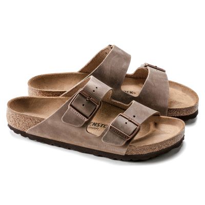 Birkenstock Infradito Arizona Tabacco narrow