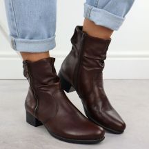 Rieker Stivali leather high-heeled ankle Rieker