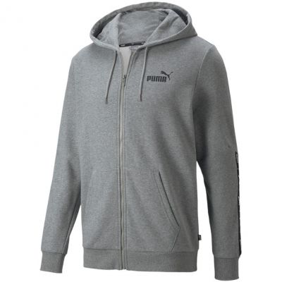 Puma Felpa con cappuccio ESS+ Tape Full-Zip TR