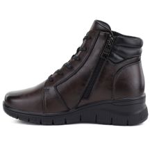 Vinceza Stivali leather wedge ankle Vinceza