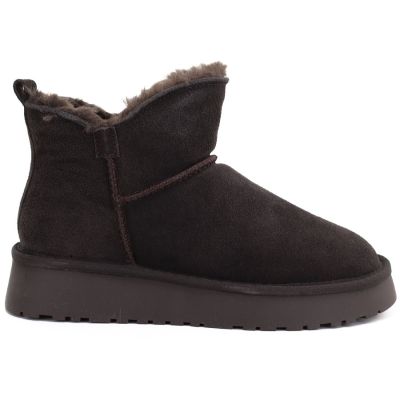 Big Star Stivali leather ankle, platform snow boots, Vinceza