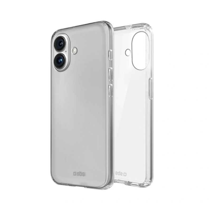 SBS Skinny Cover for iPhone 16 Plus - Transparent