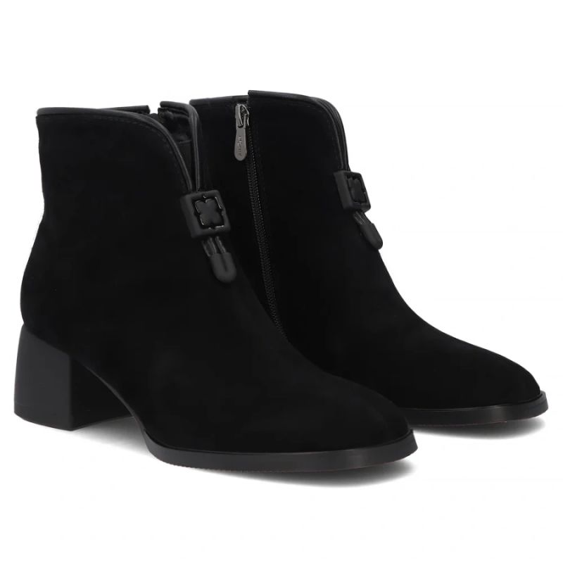 Filippo Stivali leather block-heel ankle Filippo