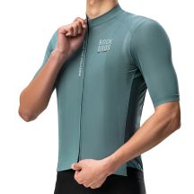 Rockbros Maglia road TO SKY cycling short sleeve gray-blue