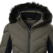 Killtec Giacca KSW ski, quilted, with detachable hood,