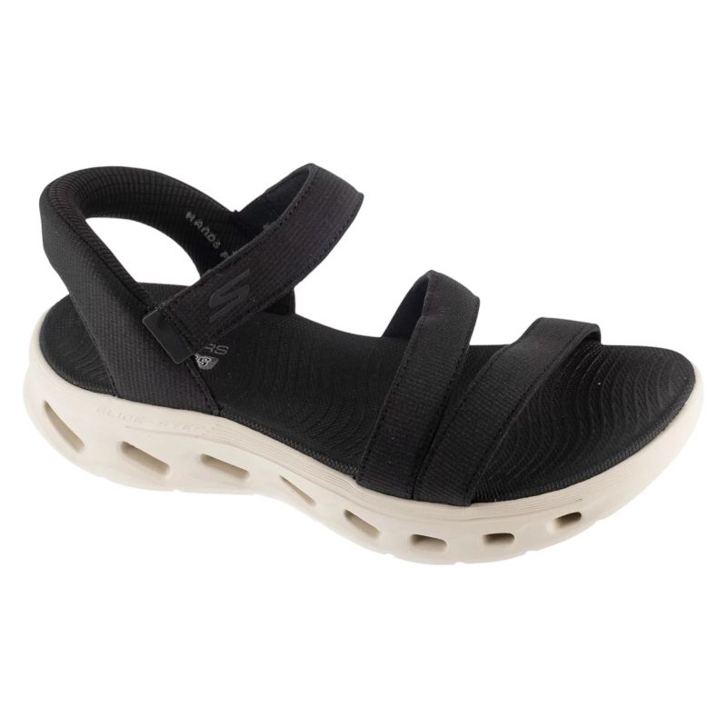 Skechers Slip-Ins: GO Walk Glide-Step 2.0 Sandal – Ella 141269-BKW Black 36