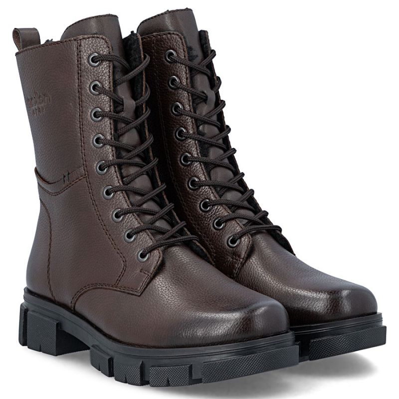 Rieker Stivali leather ankle, insulated,