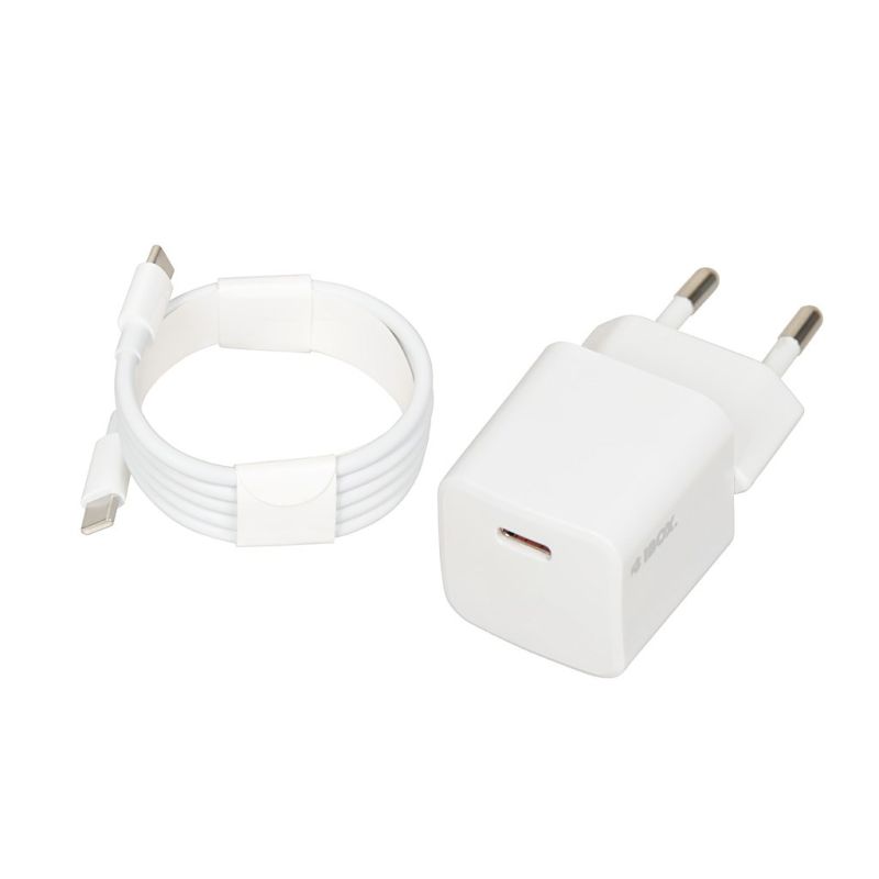 I-BOX C-38 PD30W USB-C WALL CHARGER, CABLE