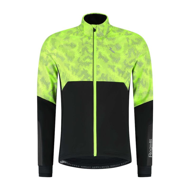 Rogelli Giacca essential hivis II fluor winter