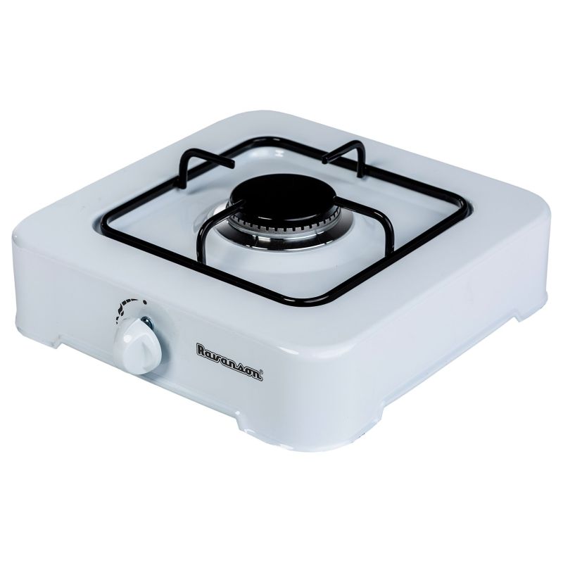1-burner portable gas stove Ravanson K-01T (white)