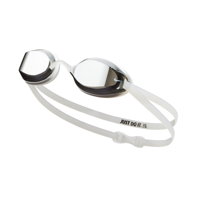 Nike Legacy Comfort Swimming Goggles, Silver, NESSF132-040 OS