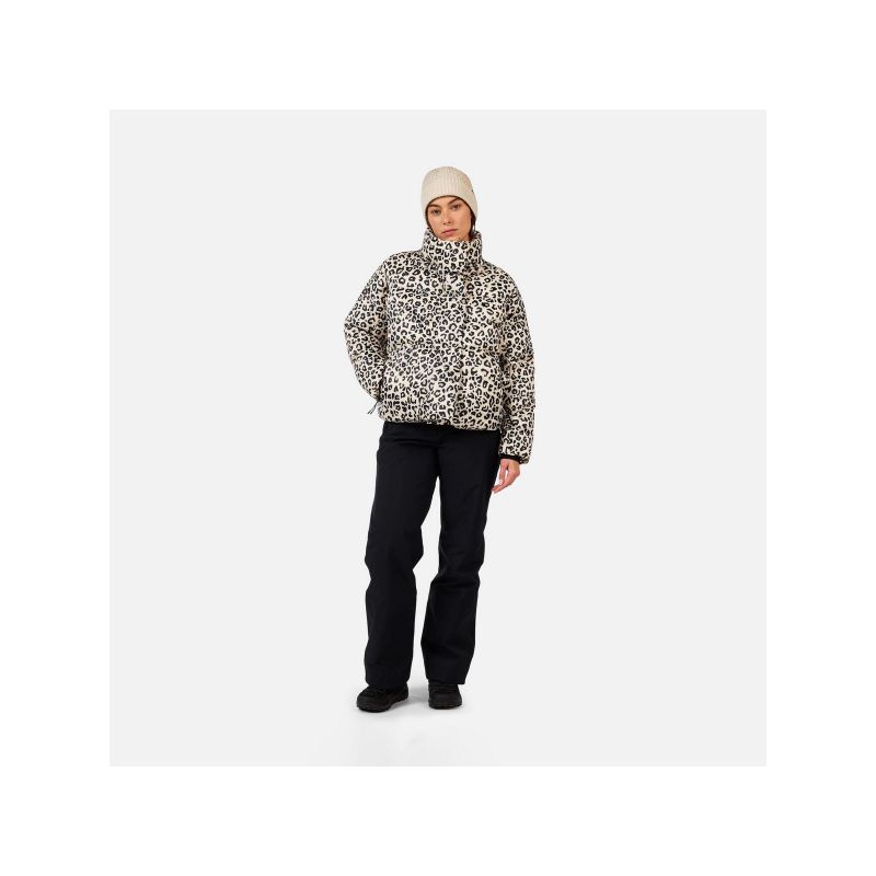 ROSSIGNOL W ARETU ALLOVER DOWN JKT women's ski jacket multicolor