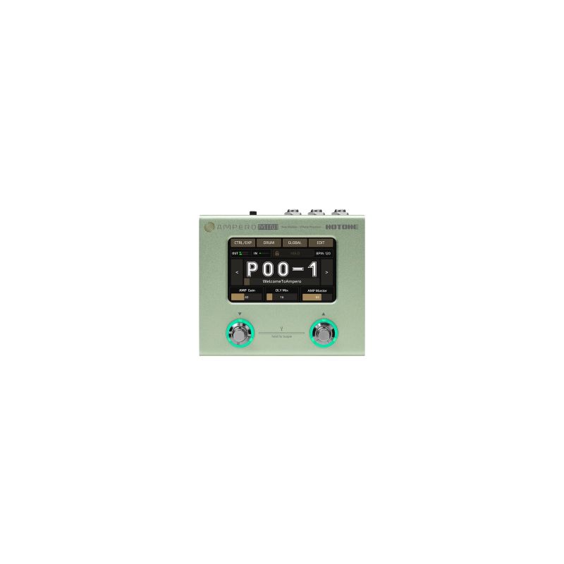 Hotone Ampero Mini (Matcha) - guitar multi-effects pedal
