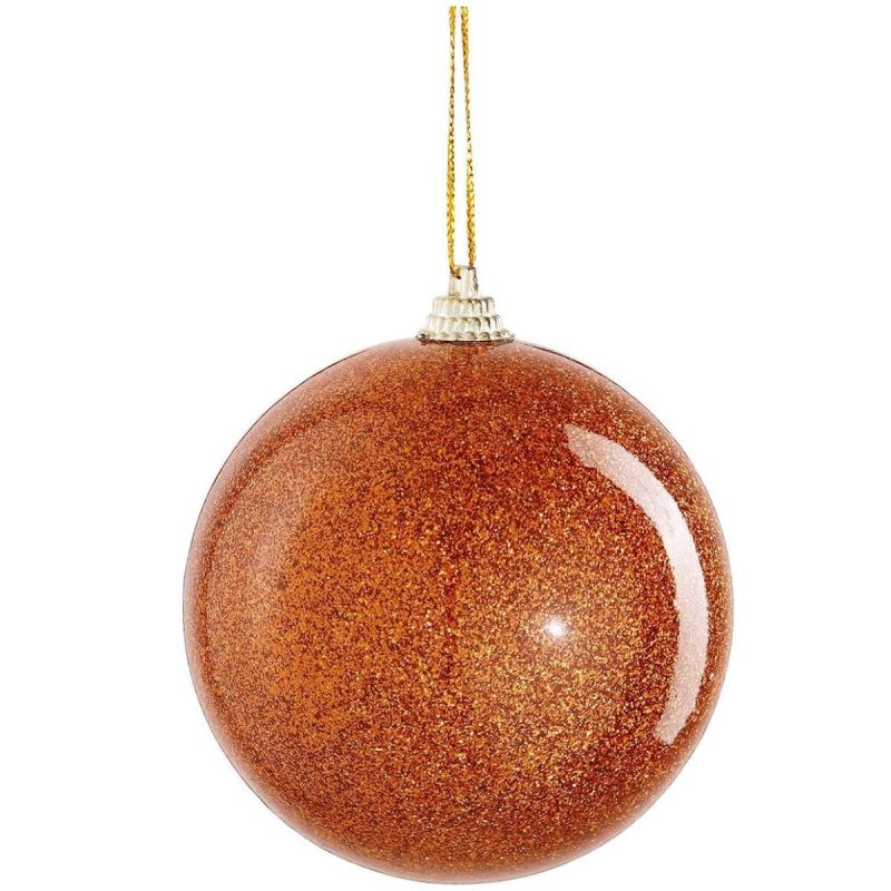 SAFE PLASTIC BALL 8 CM MICA ORANGE