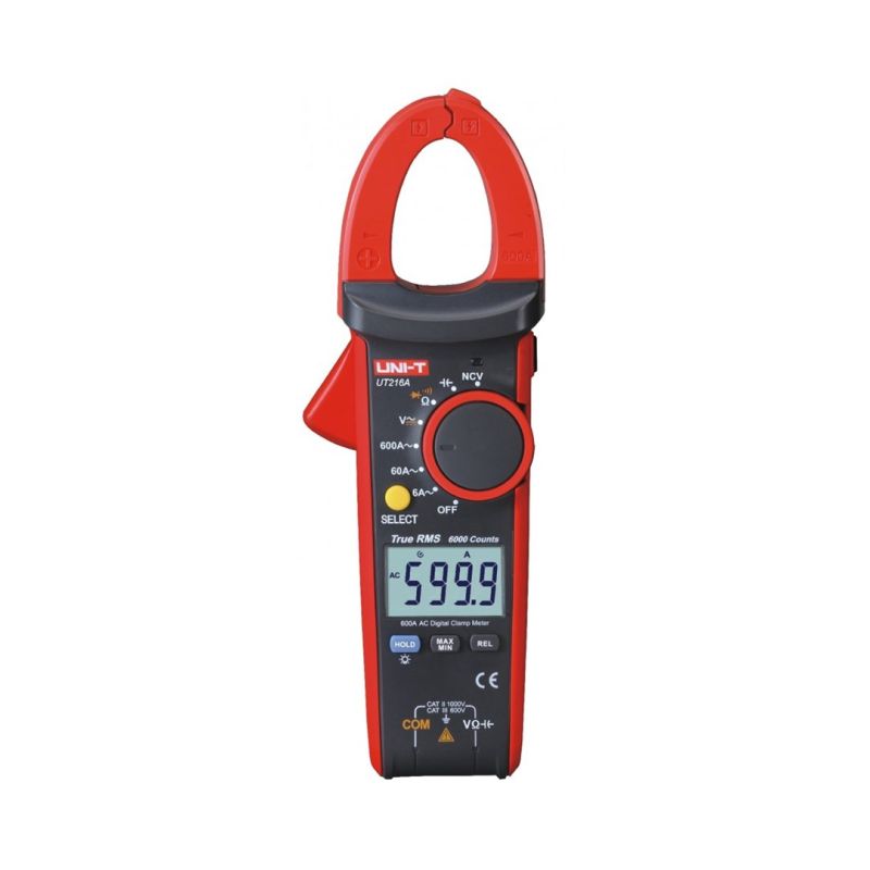 600A TrueRMS Clamp Meter Model UT216A