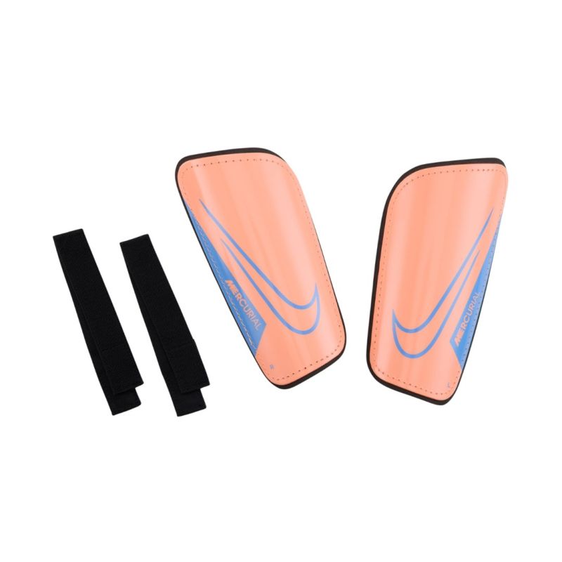 Nike Mercurial Hardshell Football Shin Guards Orange DN3614 852 XL