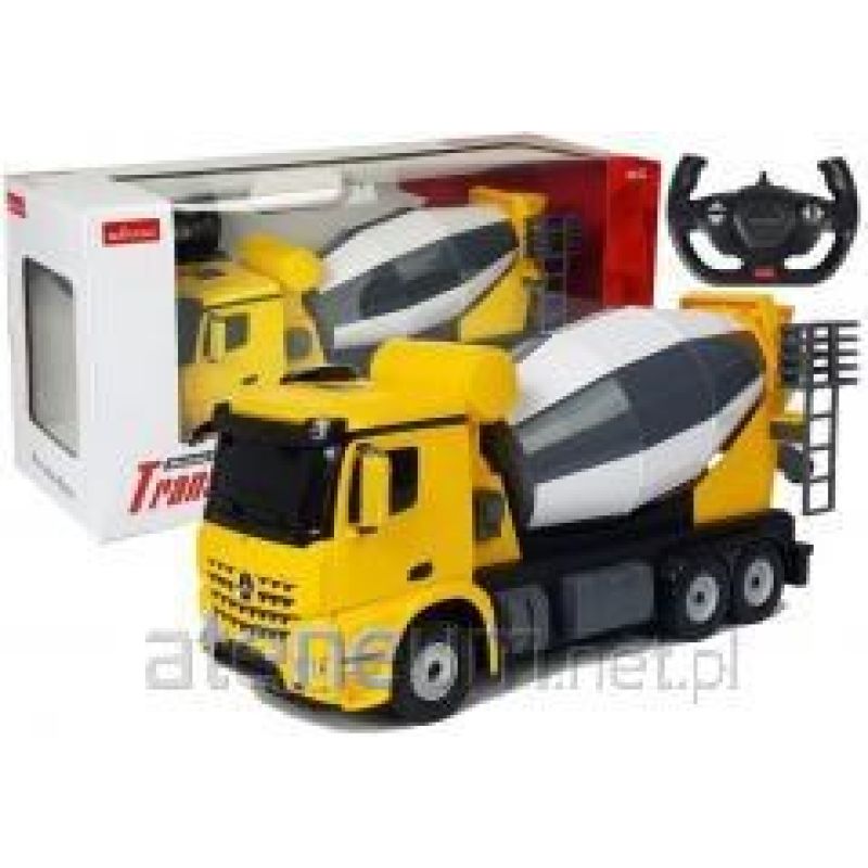 Mercedes-Benz Arocs Rastar 1:14 Yellow Remote-Controlled Car