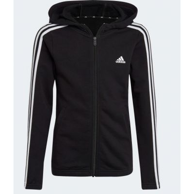 adidas Felpa con cappuccio Essentials Stripes Full-Zip