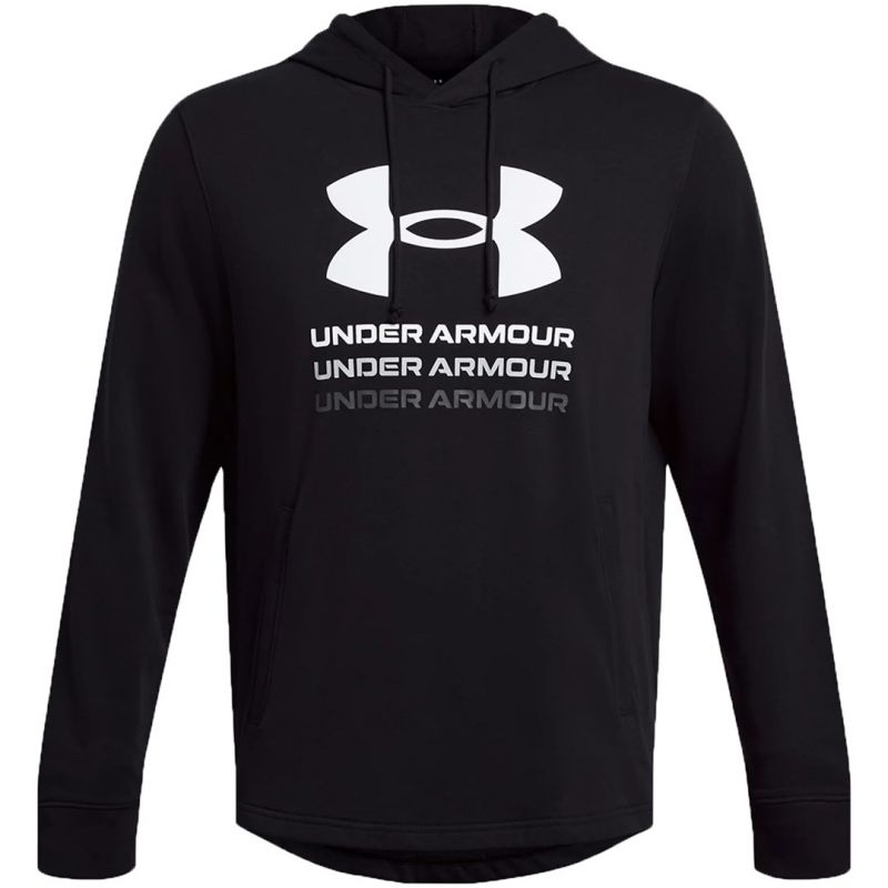Men’s Under Armour UA Rival Terry Graphic Hoodie black 1386047 001