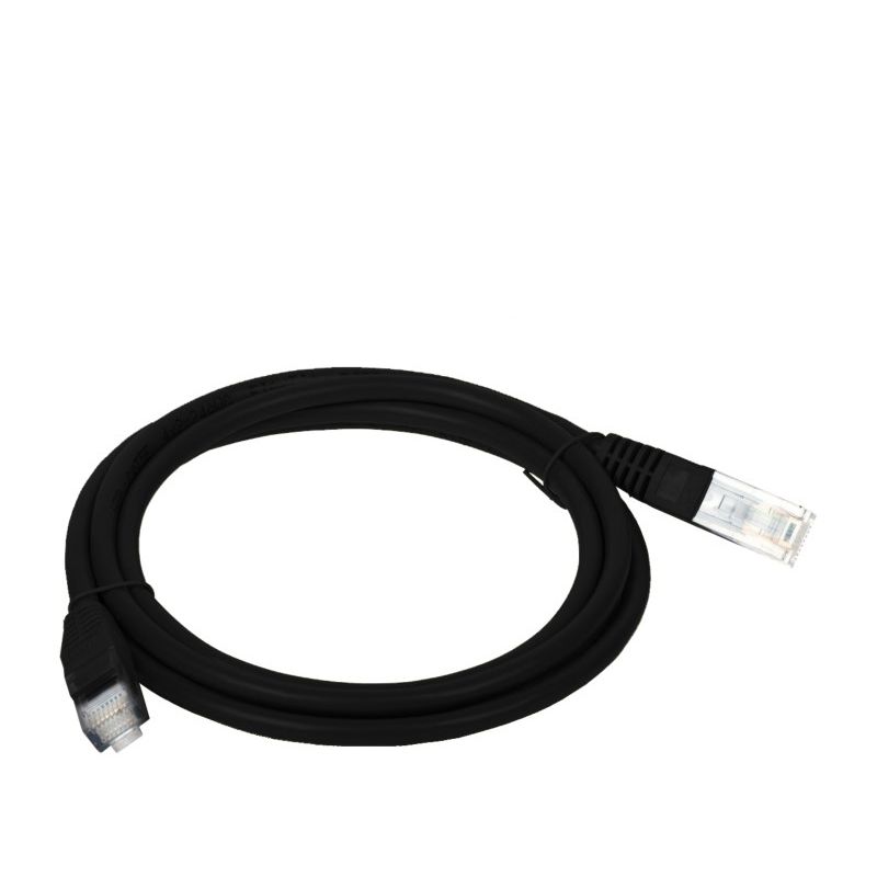 Patchcord UTP A-LAN KKU5CZA2 (RJ45 - RJ45; 2m; UTP; cat. 5e; black)
