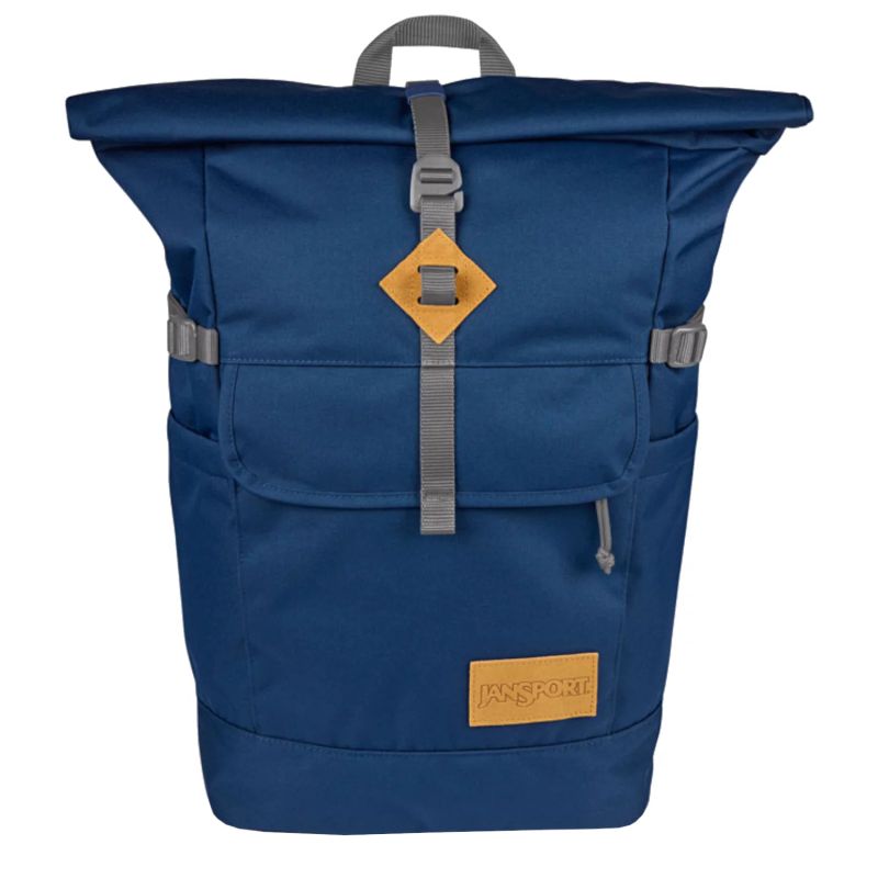 JanSport Hatchet Rolltop Backpack EK0A5BLGN54 Navy One size