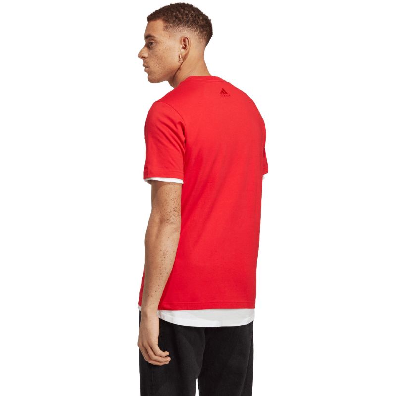 adidas Maglia Essentials Single Linear Embroidered Logo