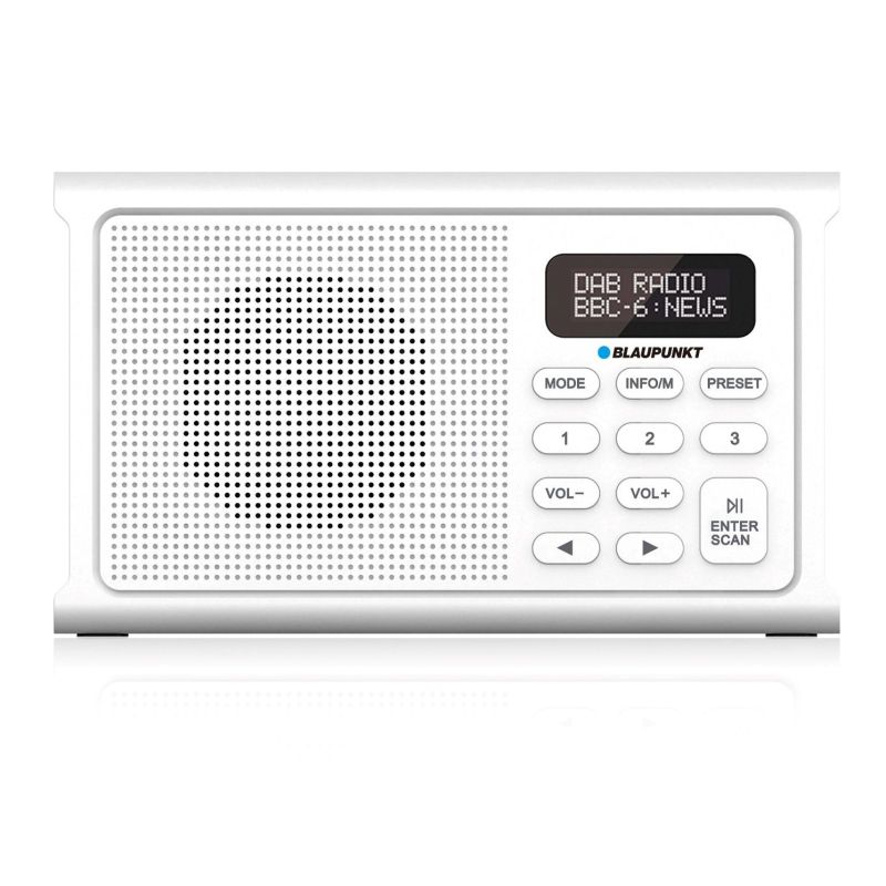 BLAUPUNKT DAB DR3WH portable radio, white