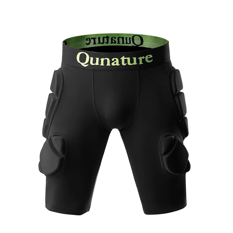 Qunature Ski Hip Protectors - Advanced XL Skis Snowboard Skates - Black