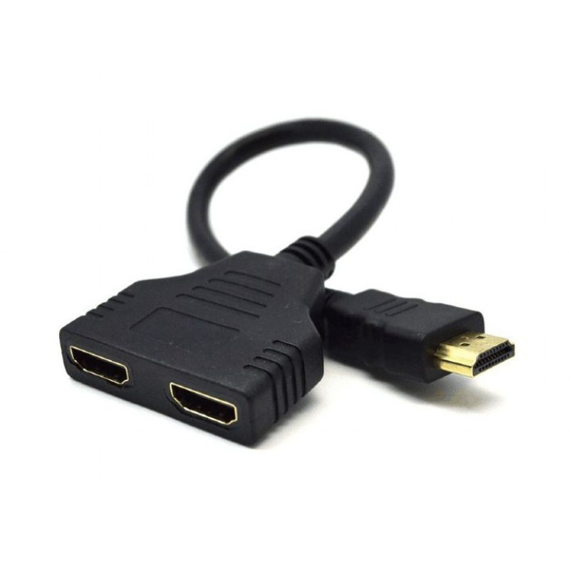 GEMBIRD DSP-2PH4-04 Adapter (HDMI M - 2x HDMI F; 0.20m; black)