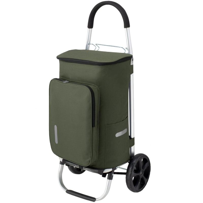 PREMIUM SHOPPING TROLLEY KHAKI