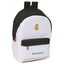 Real Madryt Zaino Real Madrid sports with USB and laptop compartment double backpack