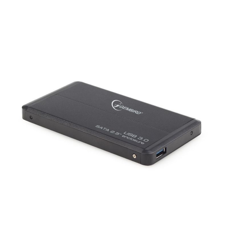 HDD enclosure GEMBIRD EE2-U3S-2 (2.5"; USB 3.0; aluminium; black)