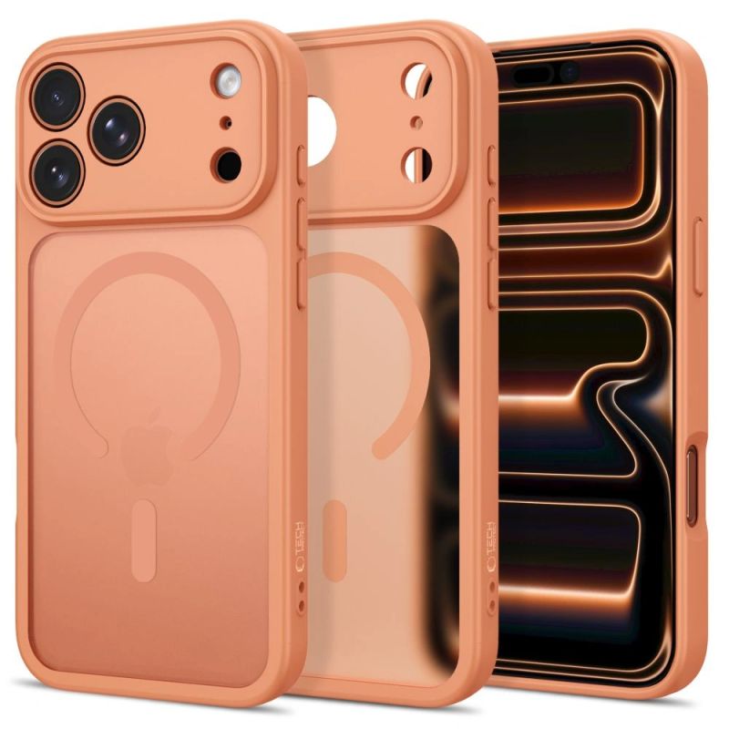 Tech-Protect BasicMag MagSafe Case for iPhone 17 Pro Max / 18 Pro Max - Matte Orange