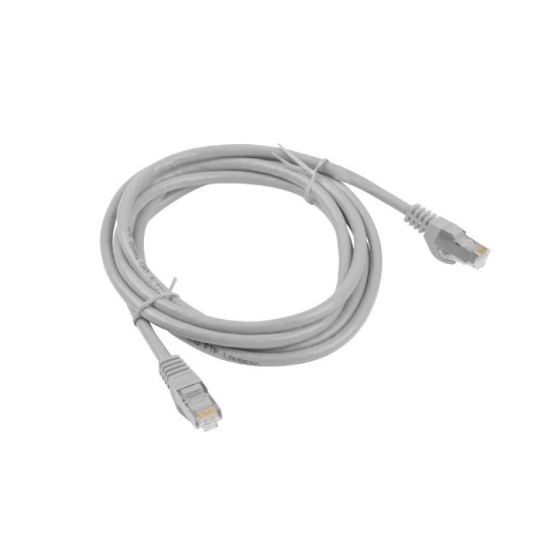 LANBERG Cat.6 FTP Patch Cord 1 m Gray FLUKE PASSED