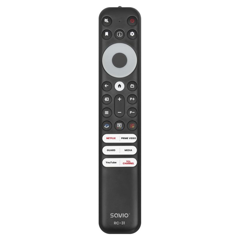 SAVIO UNIVERSAL REMOTE CONTROL/REPLACEMENT FOR TCL RC-31 TV