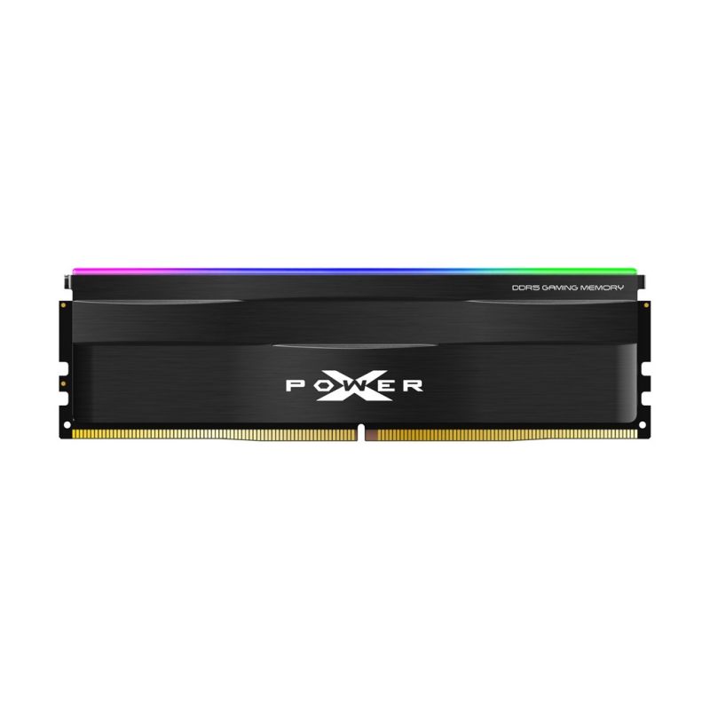 Silicon Power XPOWER Zenith RGB Gaming DDR5 Memory 32GB (2x16GB) 6000 MHz CL30 1.35V Black