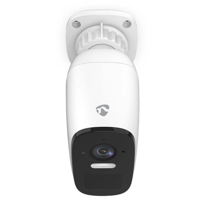 Nedis Smartlife Wifi Outdoor Camera, IP66, Motion Sensor, Night Vision, White