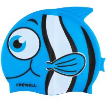 Crowell Cappello Nemo-Jr Silicone Swim -Blue