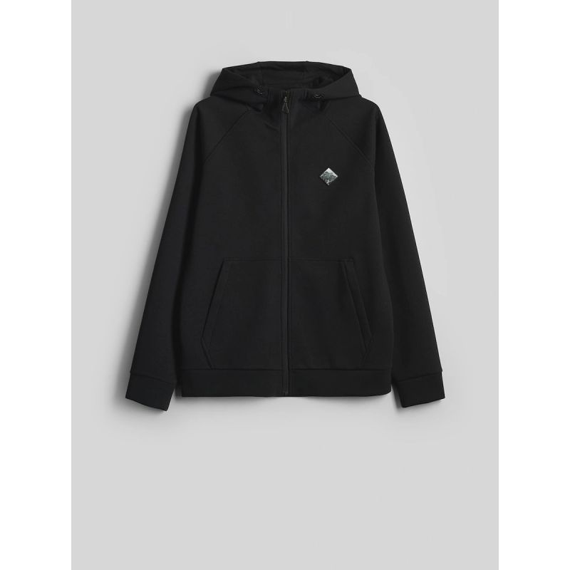 4f Felpa regular hooded