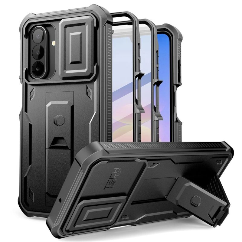 Tech-Protect Kevlar Cam+ 2-Set Case for Samsung Galaxy A17 / A18 4G / 5G - black
