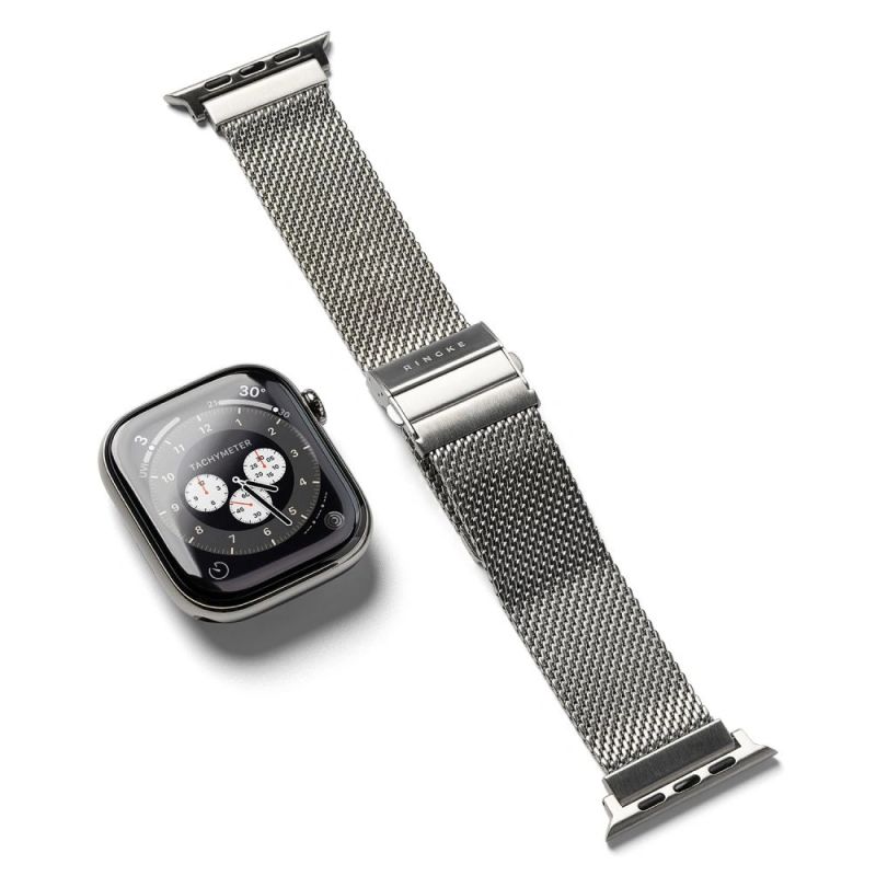 Ringke Metal One Mesh Band for Apple Watch 44 / 45 / 46 / 49 mm – Silver