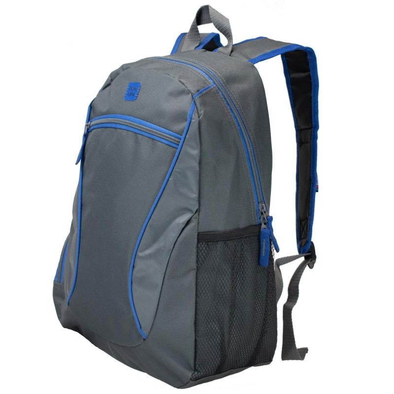 Graphite-Blue Youth Backpack SEMI LINE