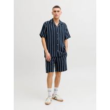 Jack&Jones Pantaloncini striped jpstjaiden coba stripe JOG shorts REG SN SKY captain/stripes